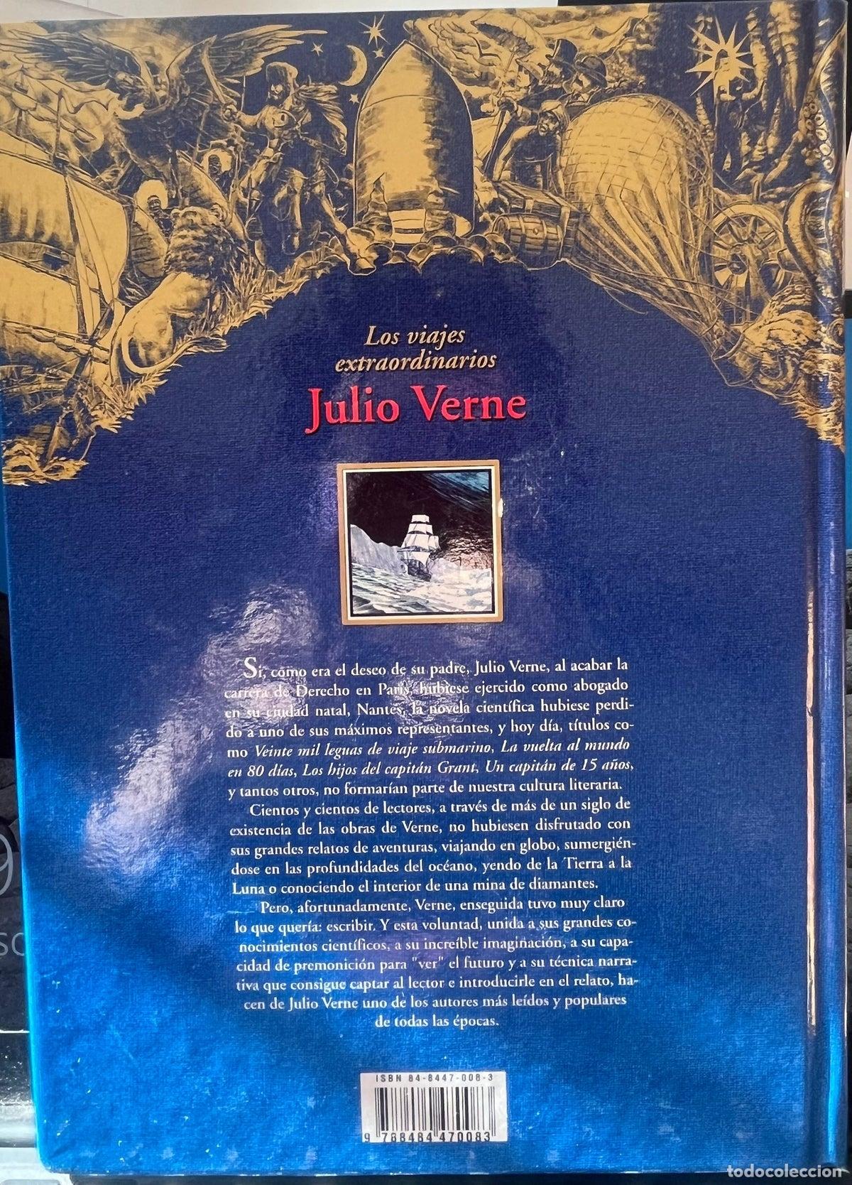 Libros de segunda mano: Cinco semanas en globo - Foto 2