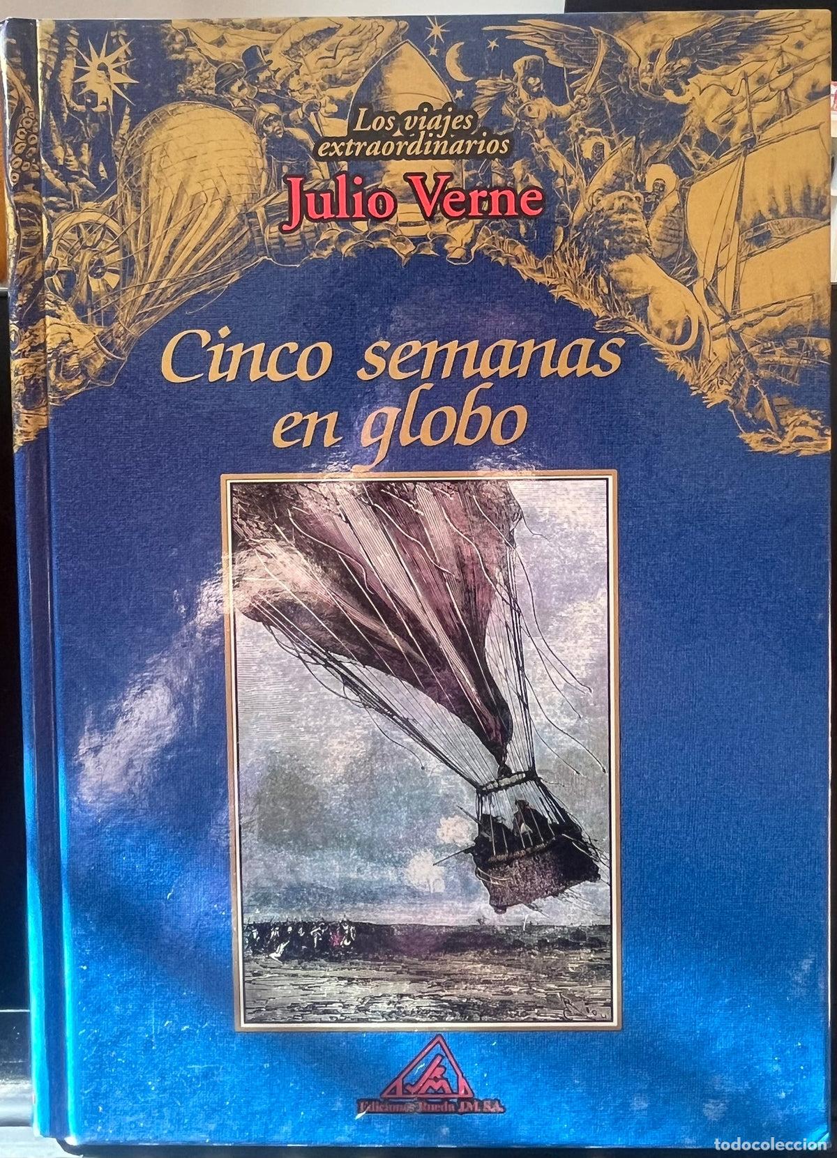 Libros de segunda mano: Cinco semanas en globo