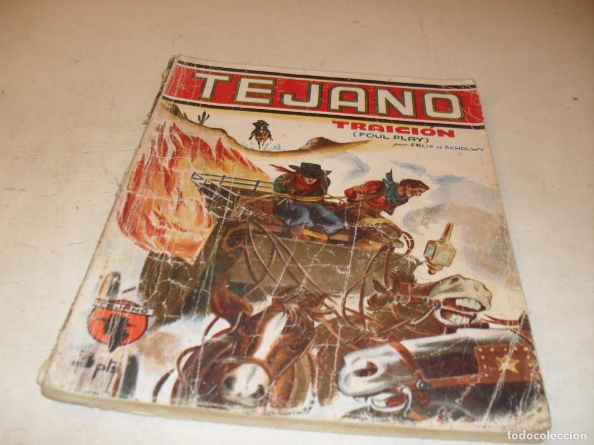 Libros de segunda mano: NOVELA TEJANO N&ordm; 9,TRAICION,DE FELIZ DE SCHALWY.CON DIBUJOS DE IRANZO.BUMERANG,1947
