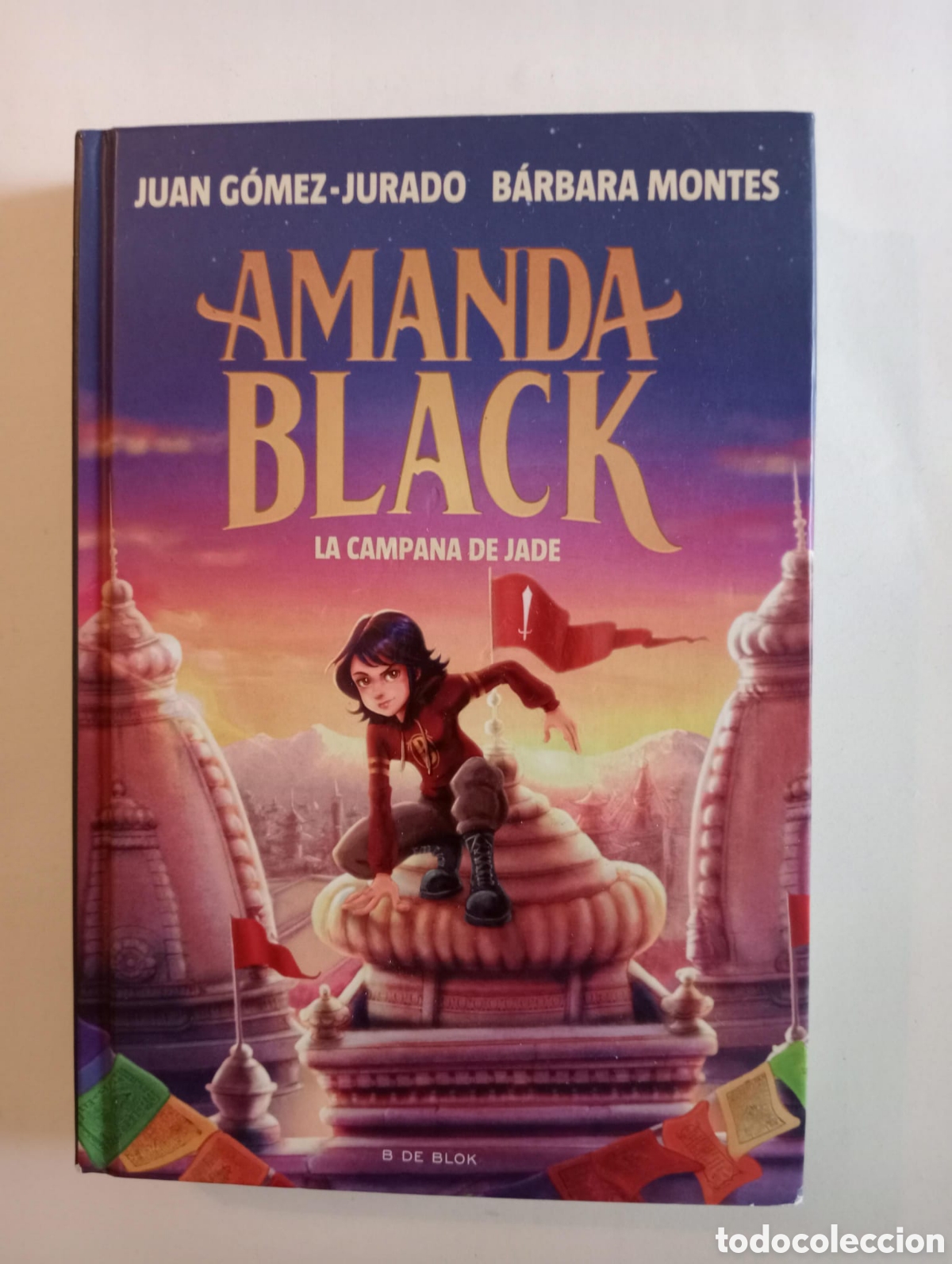 Libros de segunda mano: Amanda Black. N&ordm; 4. La campana de Jade / Juan G&oacute;mez Jurado y B&aacute;rbara Montes