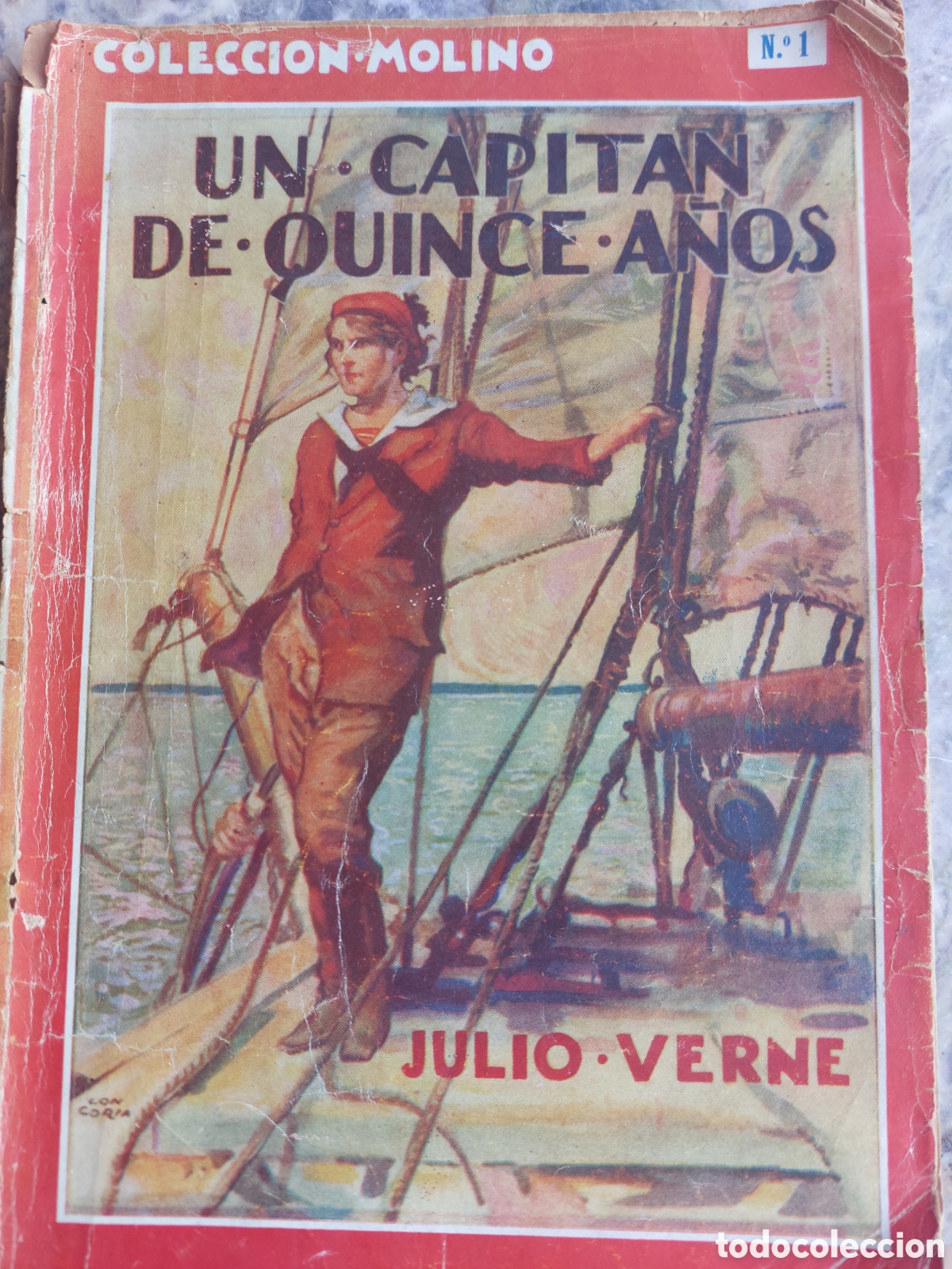 Libros de segunda mano: Un capitan de quince a&ntilde;os