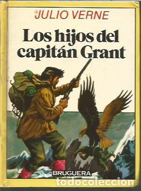 Libros de segunda mano: 4 HISTORIA INFANTIL LOS HIJOS DEL CAPITAN GRANT JULIO VERNE BRUGUERA 2&ordf; EDICION 1982
