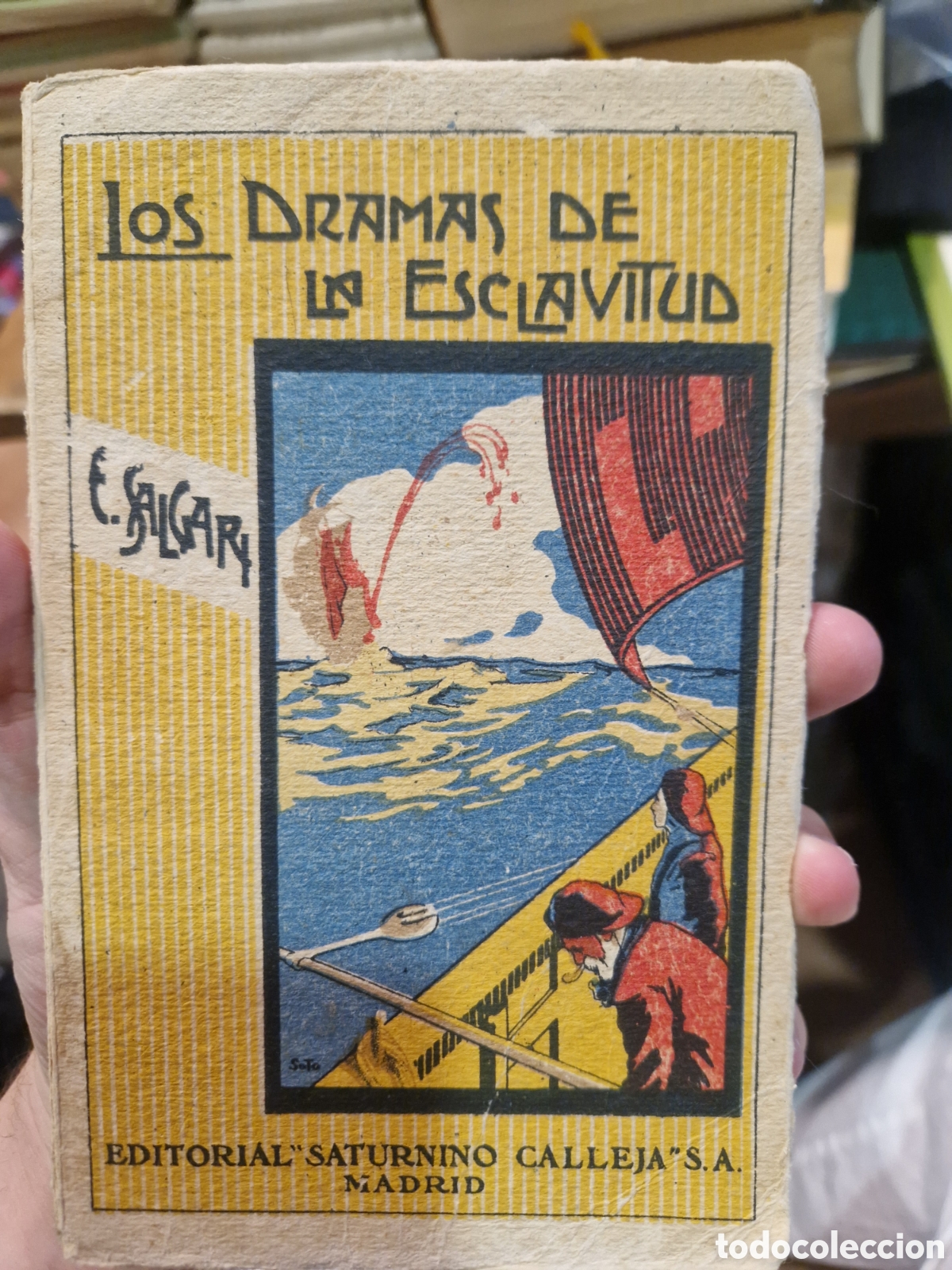 Libri di seconda mano: SALGARI, Emilio. Los dramas de la esclavitud