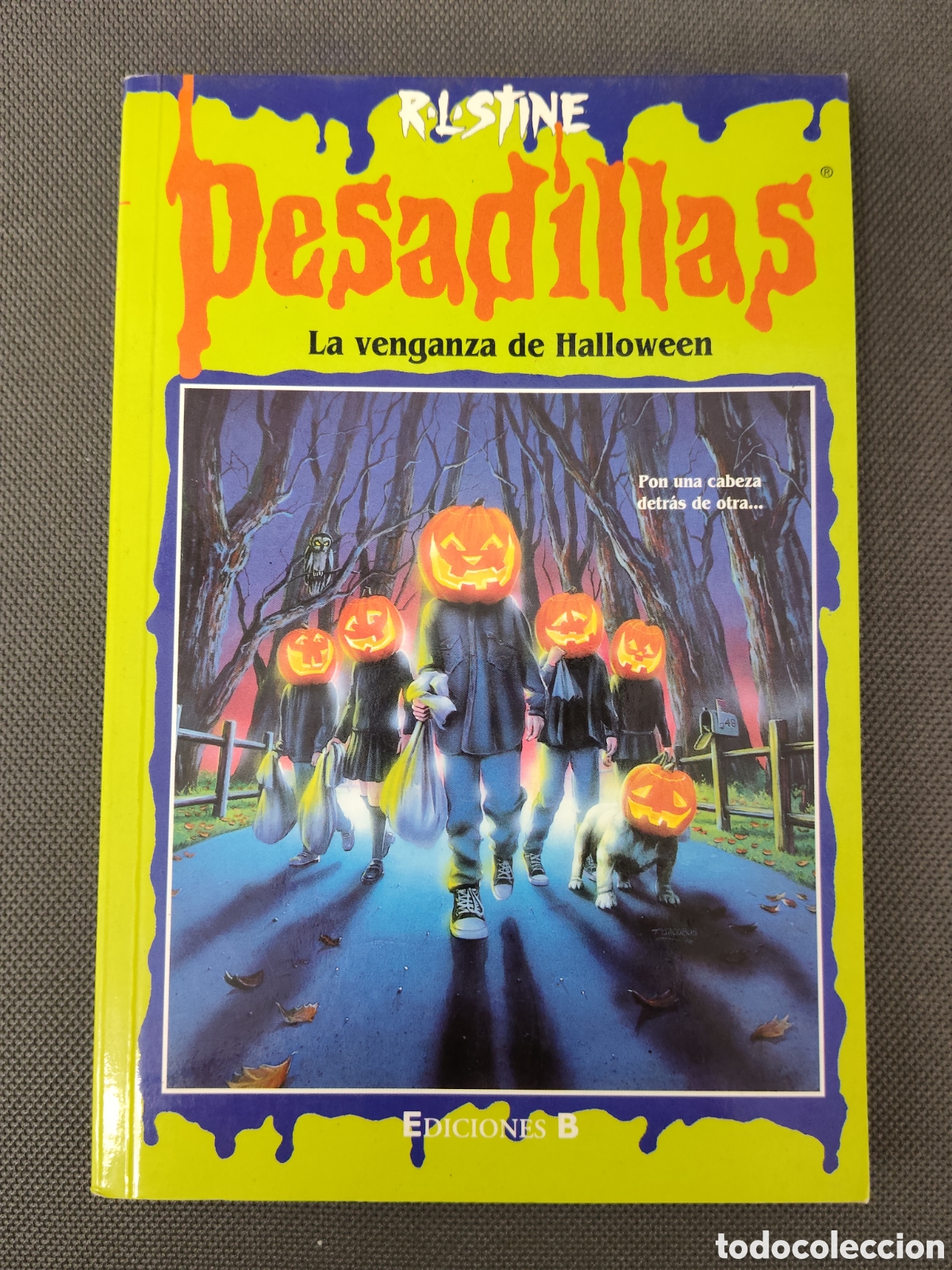 Libros de segunda mano: PESADILLAS 46 R.L. STINE LA VENGANZA DE HALLOWEEN EDICIONES B 1998