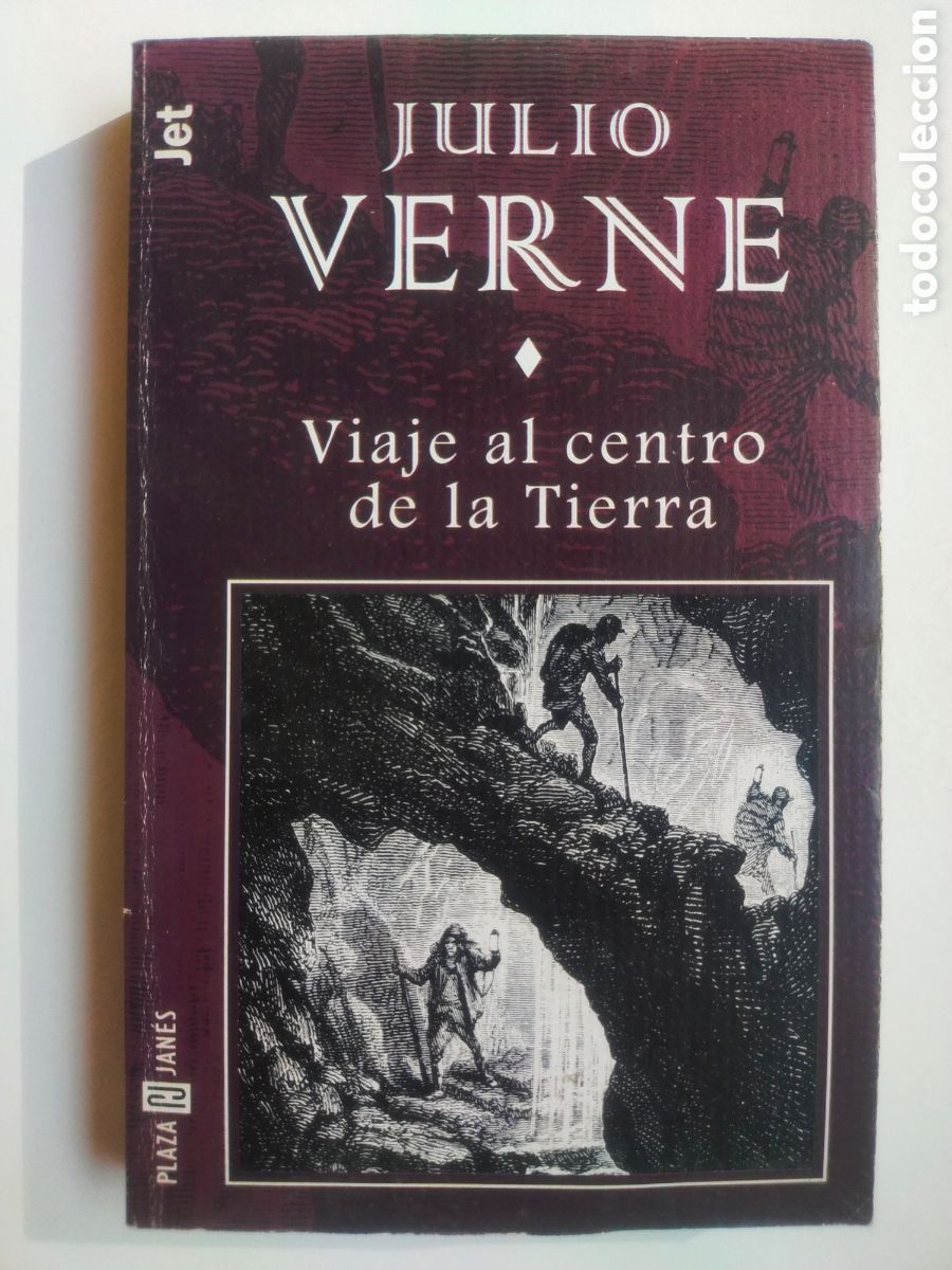 Libros de segunda mano: Viaje al centro de la Tierra - Julio Verne - Plaza y Jan&eacute;s Colecci&oacute;n Jet 1998