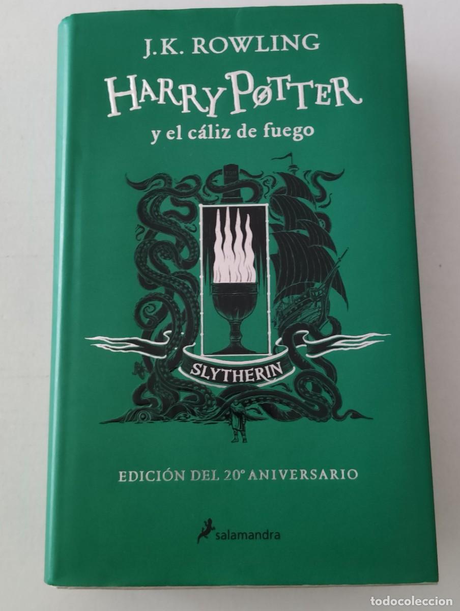 Livros em segunda m&atilde;o: HARRY POTTER Y EL C&Aacute;LIZ DE FUEGO - EDICI&Oacute;N 20&ordm; ANIVERSARIO SLYTHERIN - J.K. ROWLING - SALAMANDRA