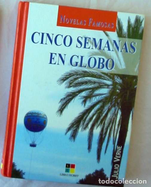 Libri di seconda mano: CINCO SEMANAS EN GLOBO - JULIO VERNE - LIBRO HOBBY CLUB 2006 - VER DESCRIPCI&Oacute;N
