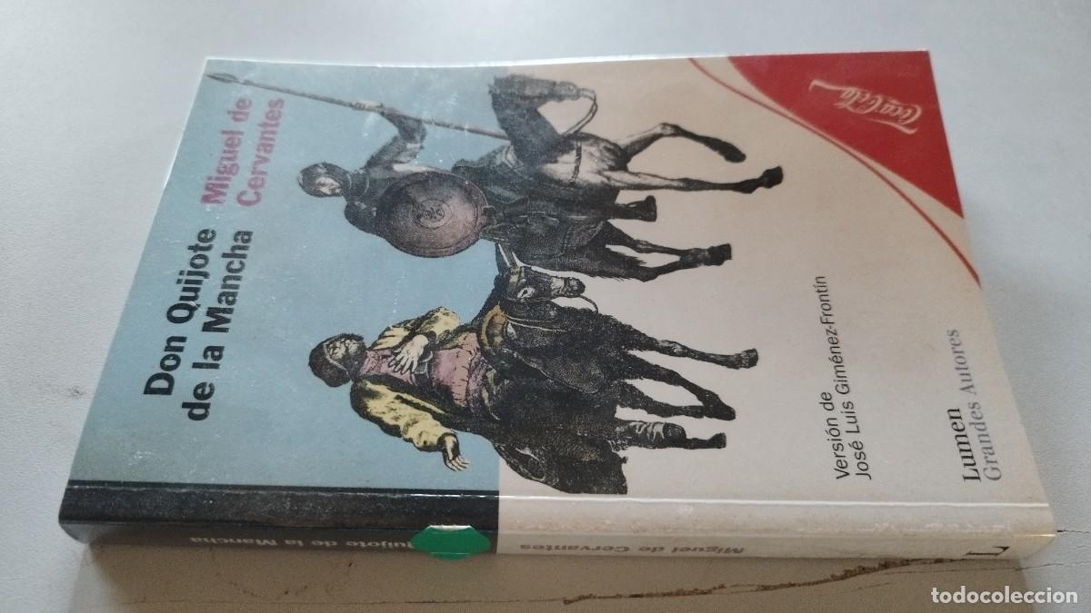 Livros em segunda m&atilde;o: DON QUIJOTE DE LA MANCHA / MIGUEL DE CERVANTES / GRAV 27 / LUMEN
