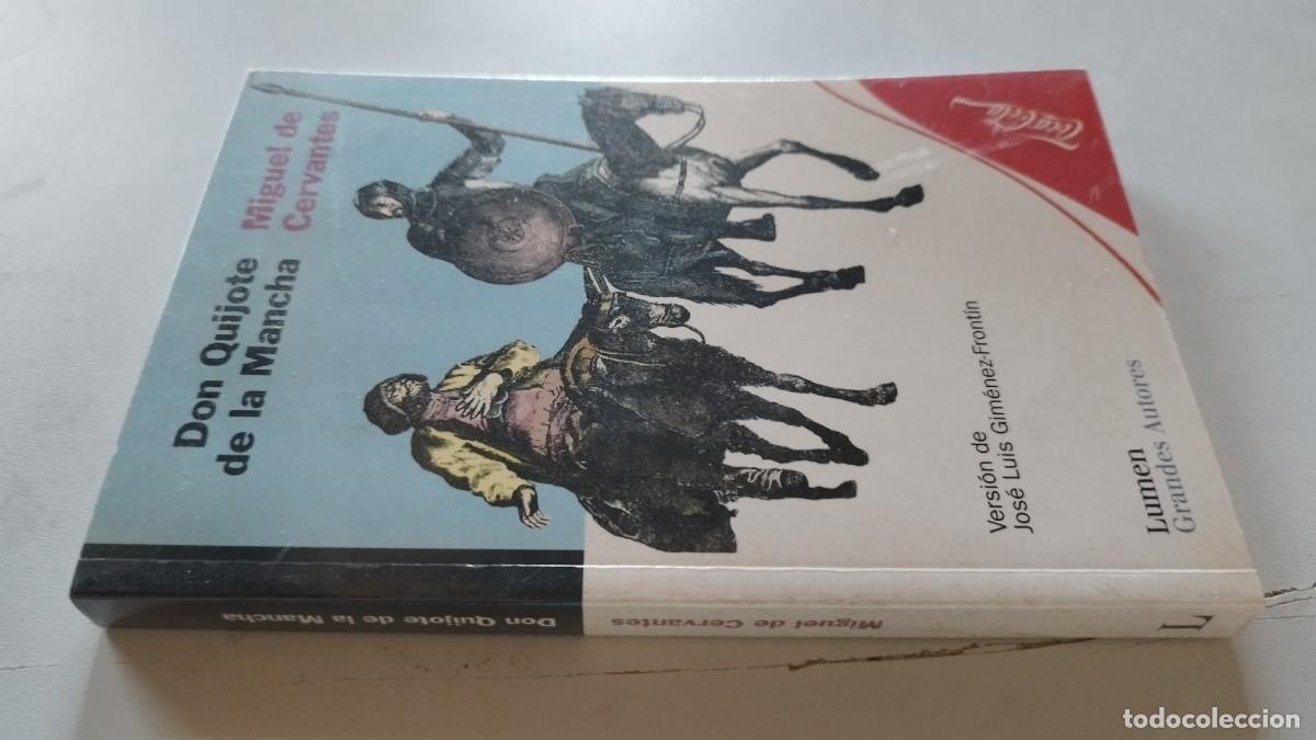 Livros em segunda m&atilde;o: DON QUIJOTE DE LA MANCHA / MIGUEL DE CERVANTES / GRAV 27 / LUMEN