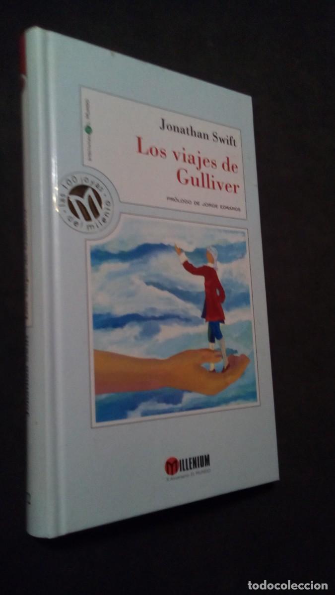Libros de segunda mano: LOS VIAJES DE GULLIVER, Jonathan Swift, Millenium-TAPA DURA-COMO NUEVO