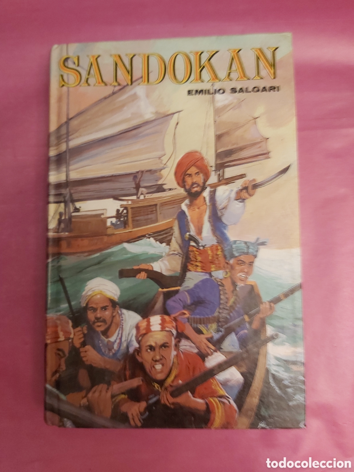 Libros de segunda mano: SANDOKAN EMILIO SALGARI EDITORS BARCELONA
