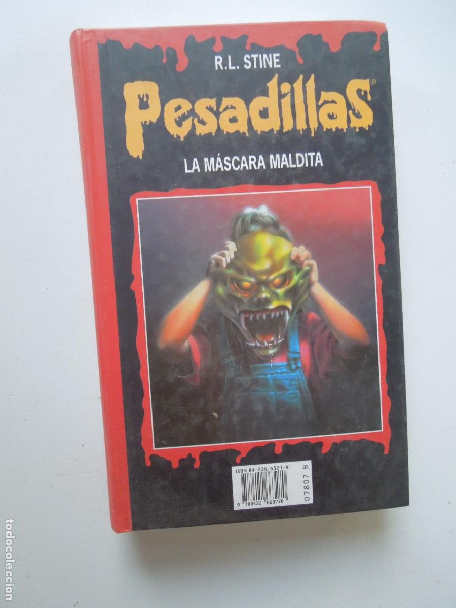 Libros de segunda mano: PESADILLAS - LA M&Aacute;SCARA MALDITA - R. L. STINE - C&Iacute;RCULO DE LECTORES 1997.