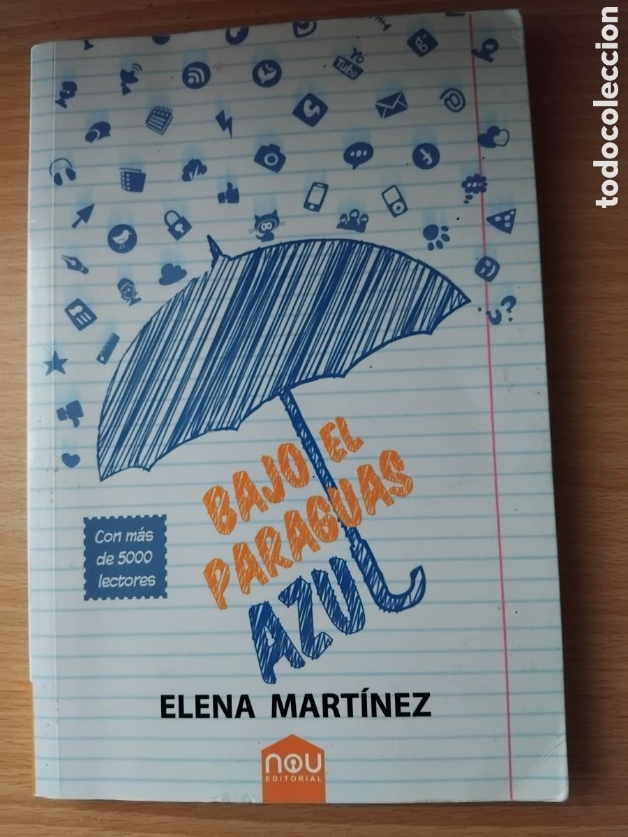 Libros de segunda mano: Bajo el paraguas azul;Elena Mart&iacute;nez;Nou;2018