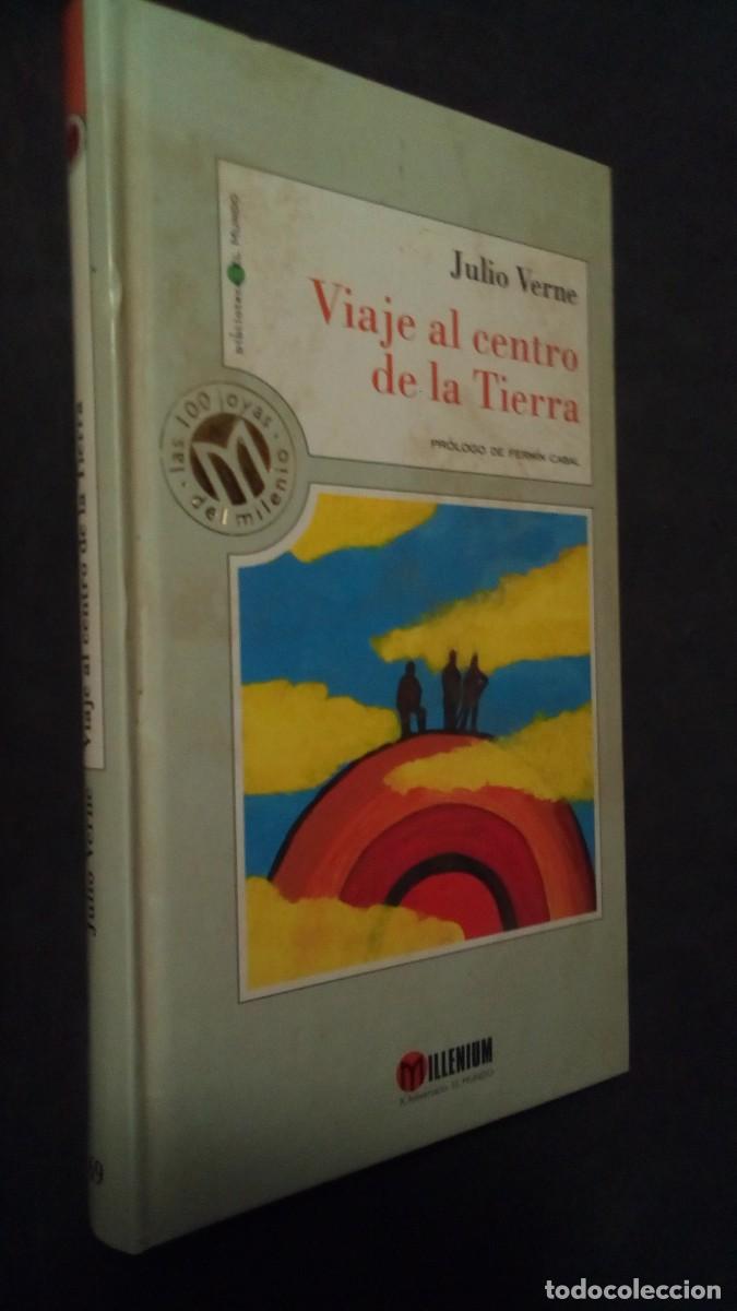 Libros de segunda mano: JULIO VERNE-VIAJE AL CENTRO DE LA TIERRA-PR&Oacute;LOGO DE FERM&Iacute;N CABAL-TAPA DURA-COMO NUEVO