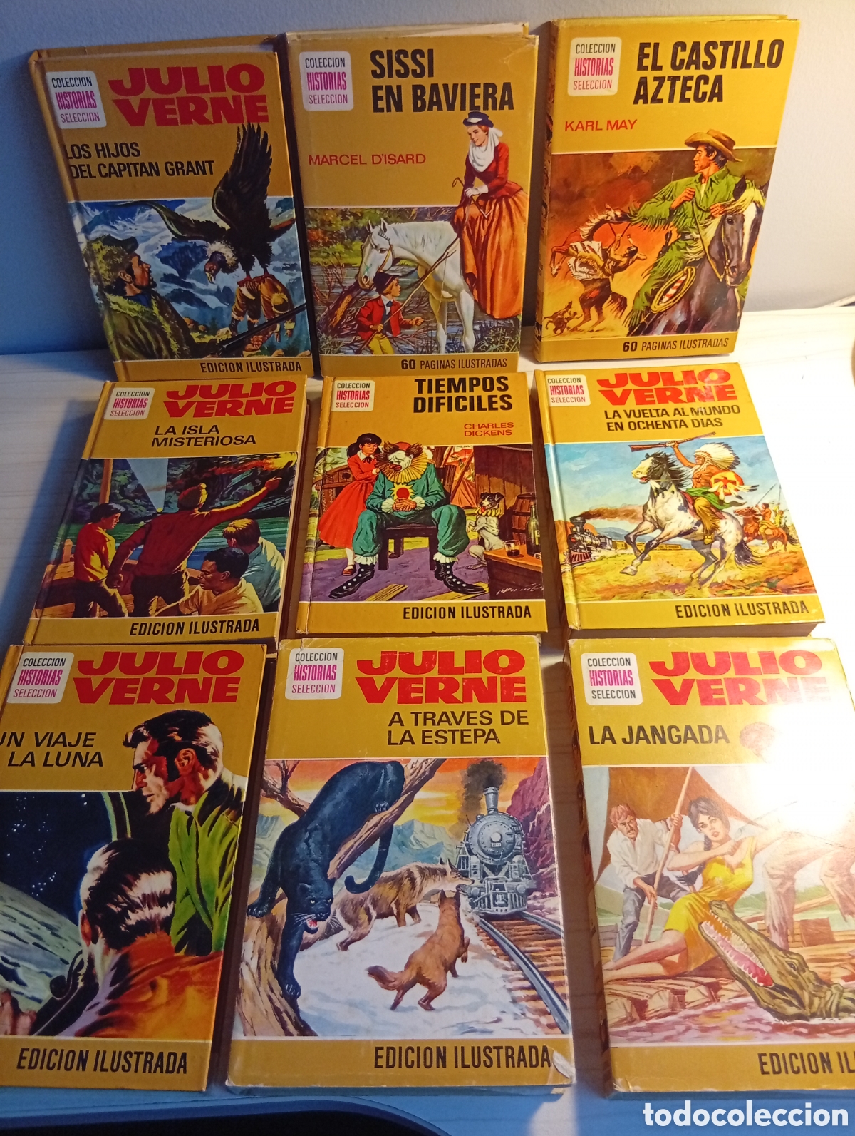 Libros de segunda mano: Julio Verne y otros...