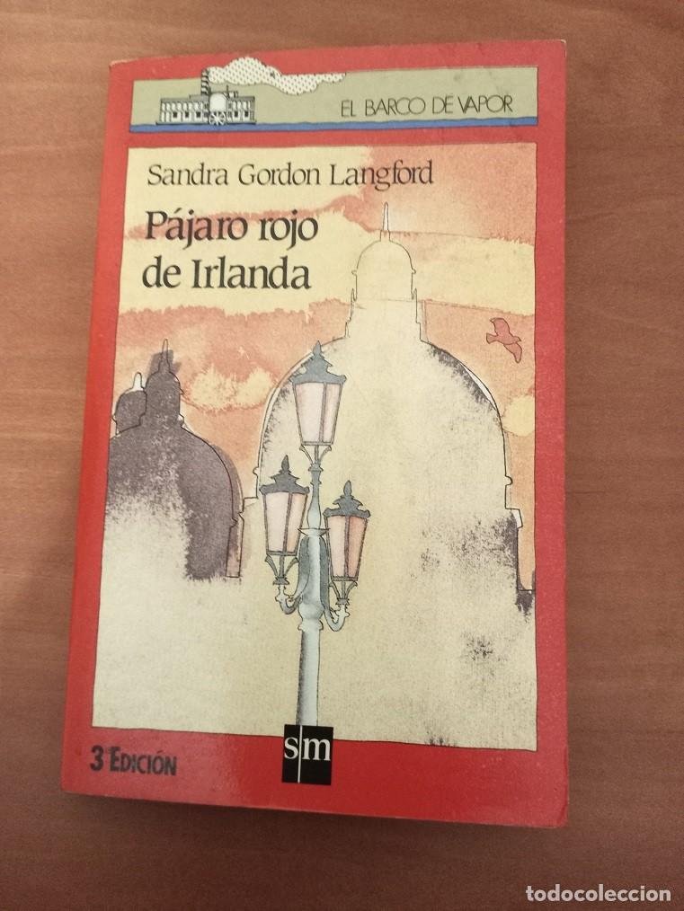 Libros de segunda mano: pajaro rojo de irlanda-sandra gordon langford-ediciones sm el barco de vapor-infantil juvenil
