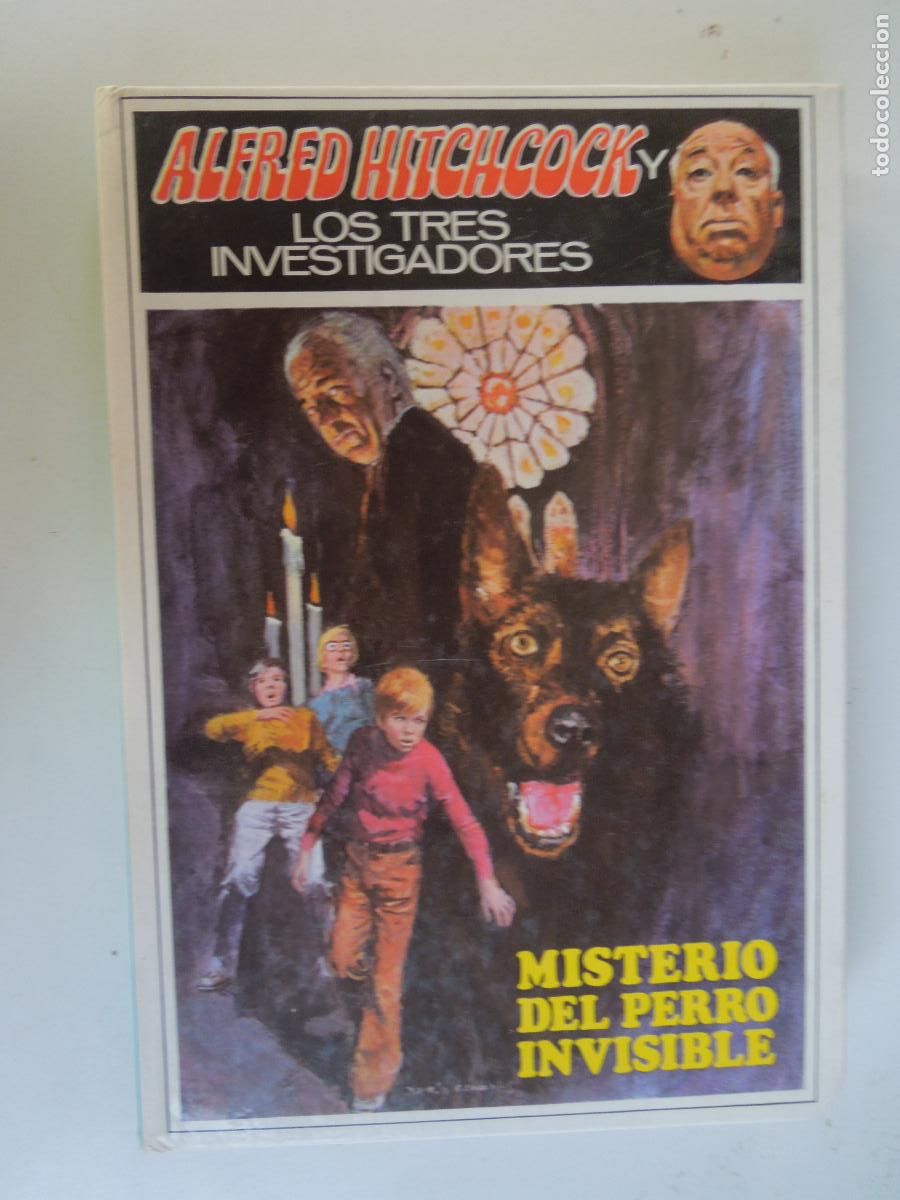 Libros de segunda mano: MISTERIO DEL PERRO INVISIBLE - ALFRED HITCHCOCK - LOS TRES INVESTIGADORES - EDITORIAL MOLINO 1987.