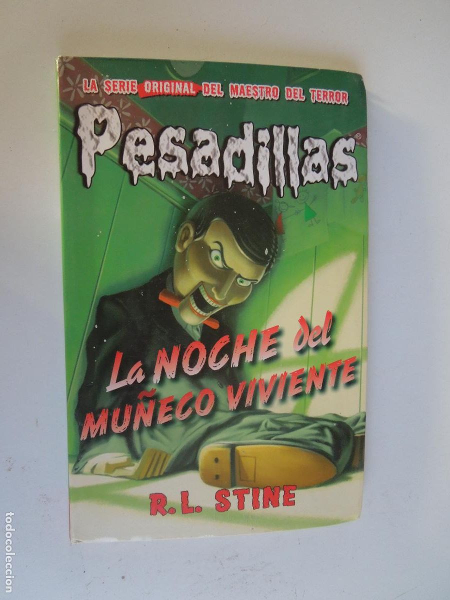Libros de segunda mano: PESADILLAS - N&ordm; 1 - LA NOCHE DEL MU&Ntilde;ECO VIVIENTE - R. L. STINE - EDITORIAL HIDRA 1&ordf; ED. 2014.