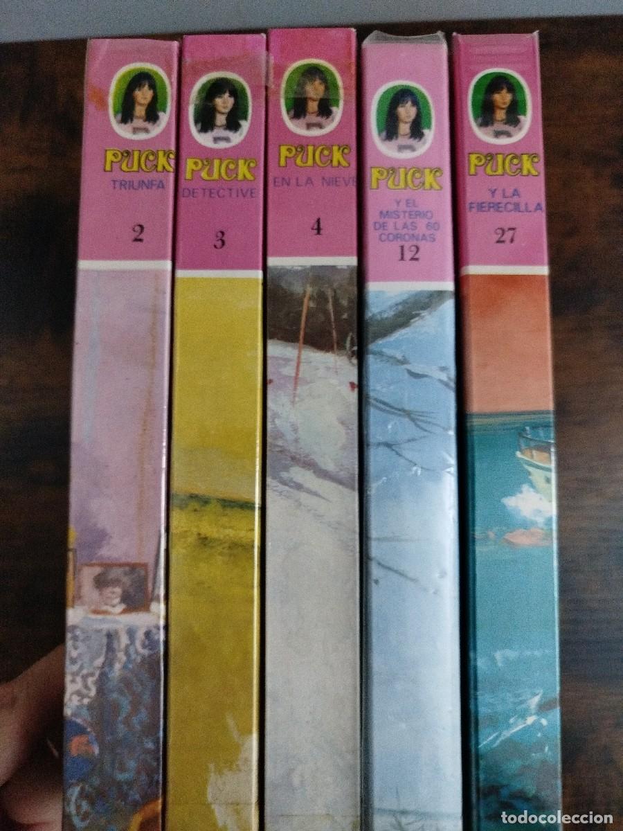 Libros de segunda mano: Lote libros PUCK novela 5 ejemplares