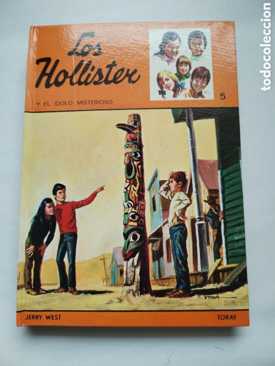Libros de segunda mano: LOS HOLLISTER Y EL IDOL MISTERIOS N&deg;5/JERRY WEST