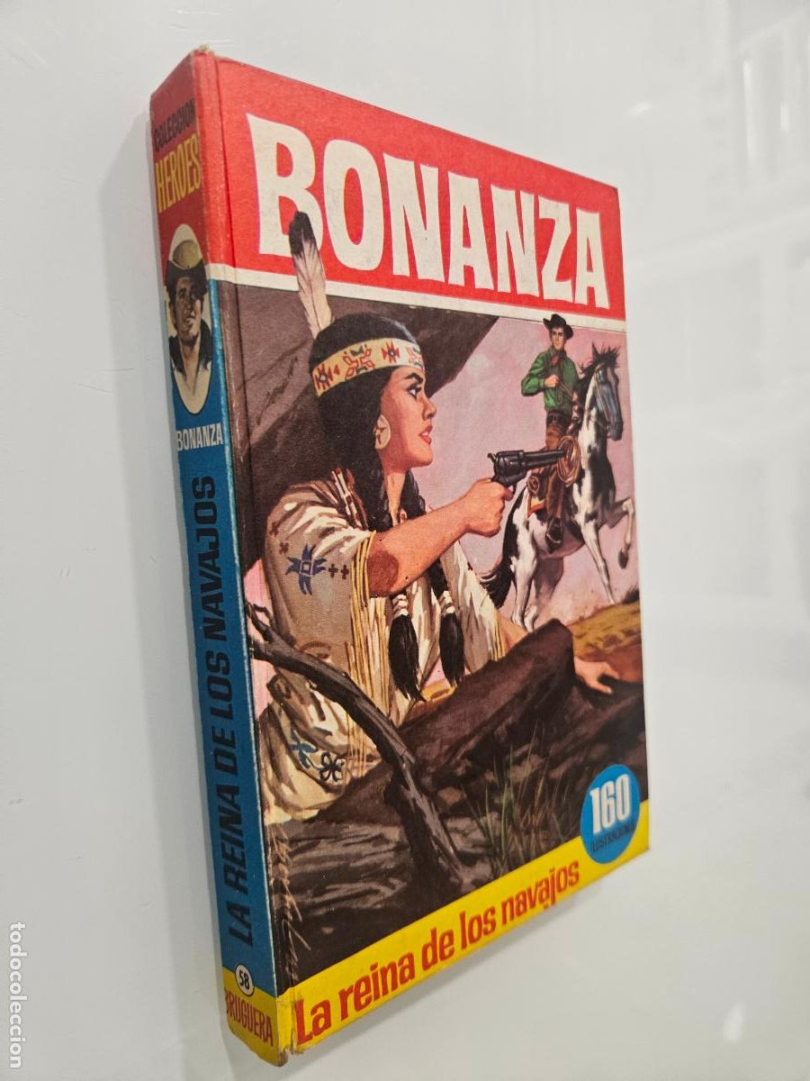 Libros de segunda mano: Bonanza. La reina de los navajos | VV.AA. | Editorial: Bruguera.1965 (1&ordf; ed.)