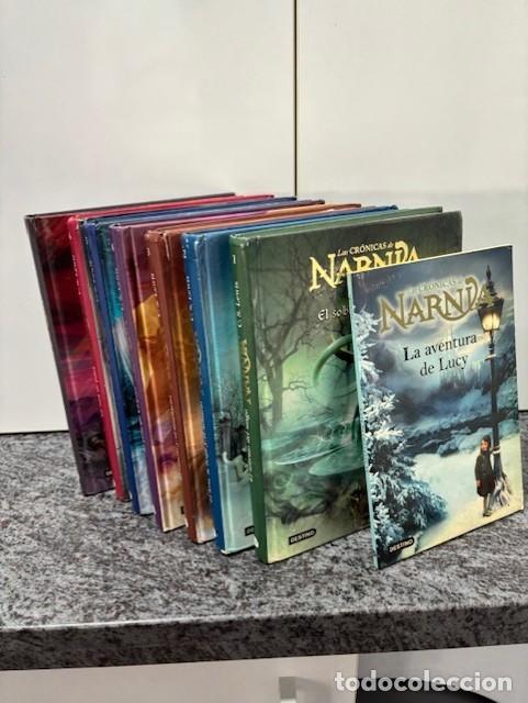 Libros de segunda mano: LAS CRONICAS DE NARNIA : LIBROS 1-2-3-4-5-6-7 Y LA AVENTURA DE LUCY