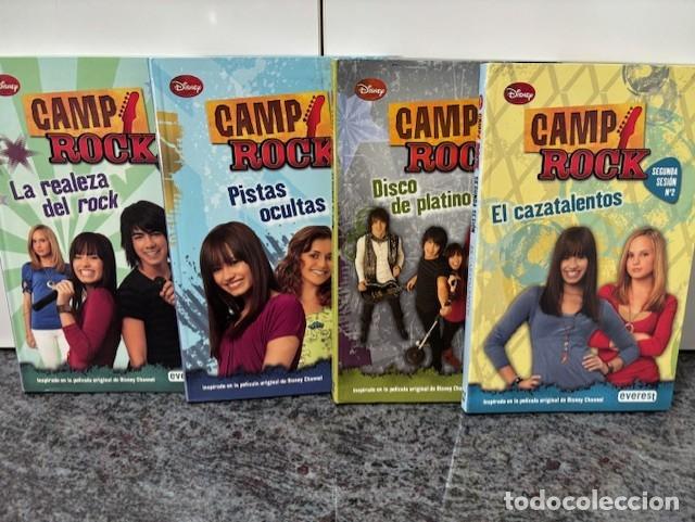 Libros de segunda mano: CAMP ROCK : SEGUNDA SESION. LIBROS 2-3-4-5. NUEVOS