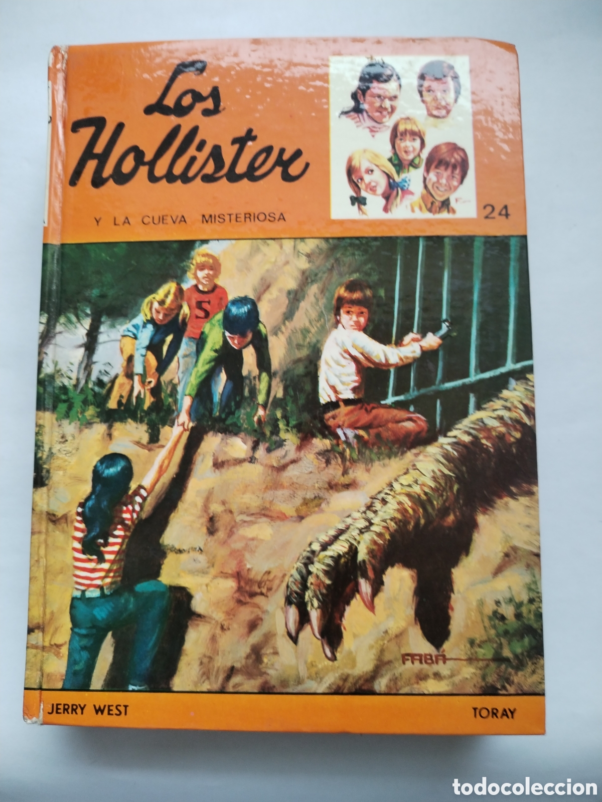 Libros de segunda mano: LOS HOLLISTER Y LA CUEVA MISTERIOSA N&deg;24/TORAY JERRY WEST