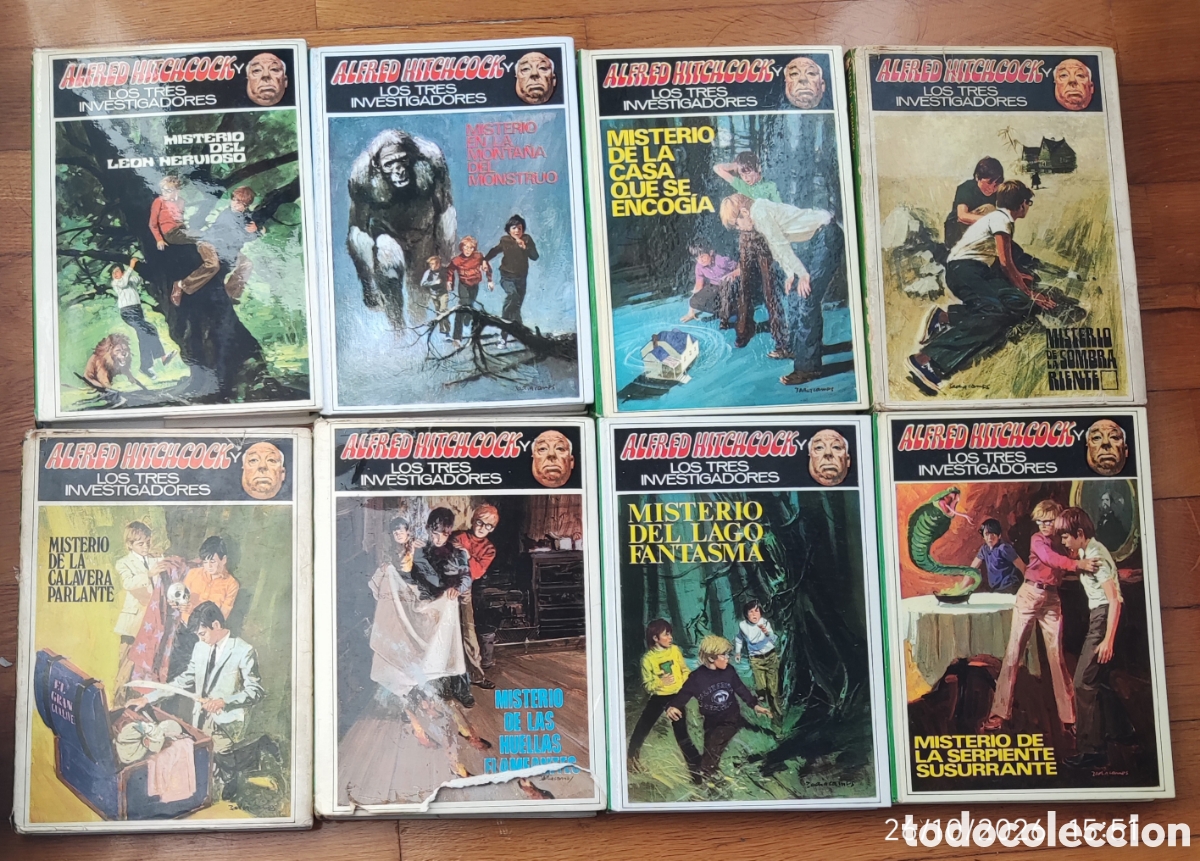 Libros de segunda mano: Lote 8 Los Tres Investigadores Molino 1971-74