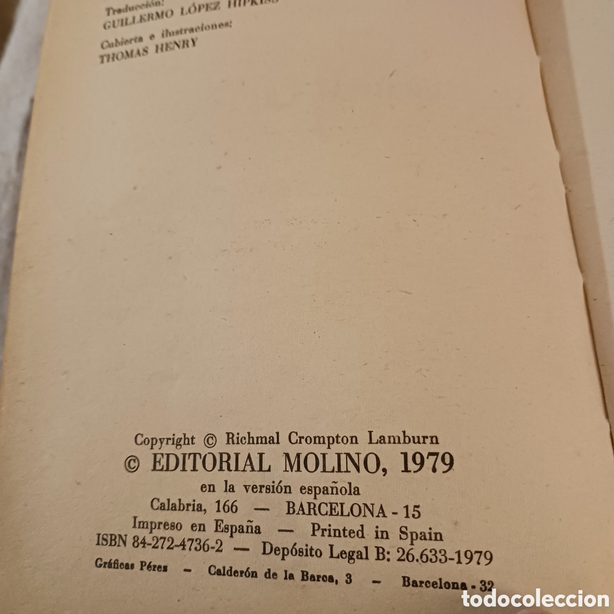Libros de segunda mano: Guillermo El Proscrito de Richmal Crompton - Foto 6