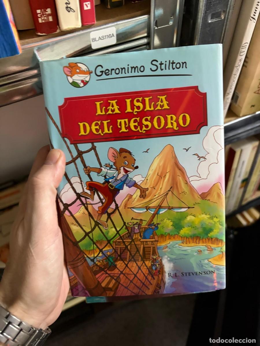 Libros de segunda mano: BLAS116A Geronimo Stilton LA ISLA DEL TESORO R L. STEVENSON - Foto 1