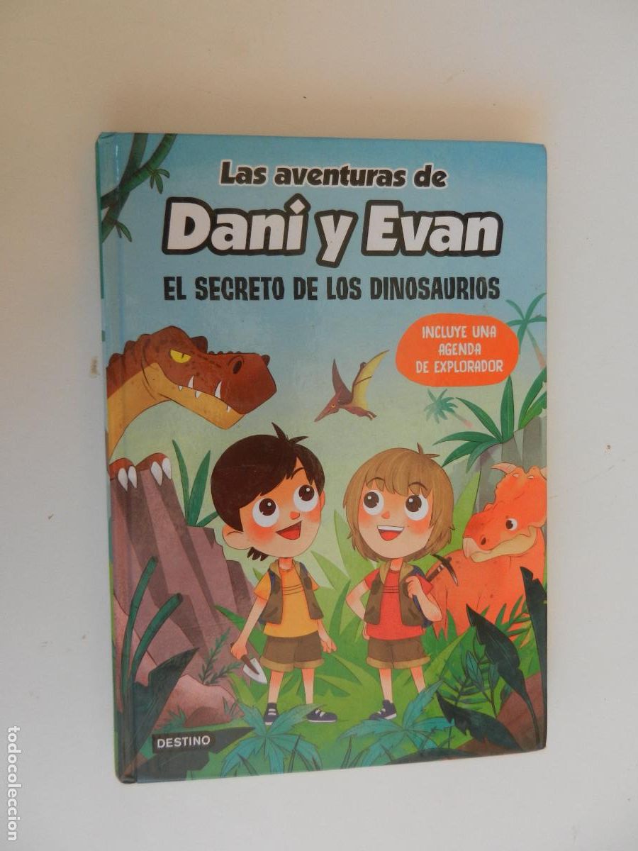 Libros de segunda mano: LAS AVENTURAS DE DANI Y EVAN - EL SECRETO DE LOS DINOSAURIOS - DESTINO PLANETA 1&ordf; ED. 2020.