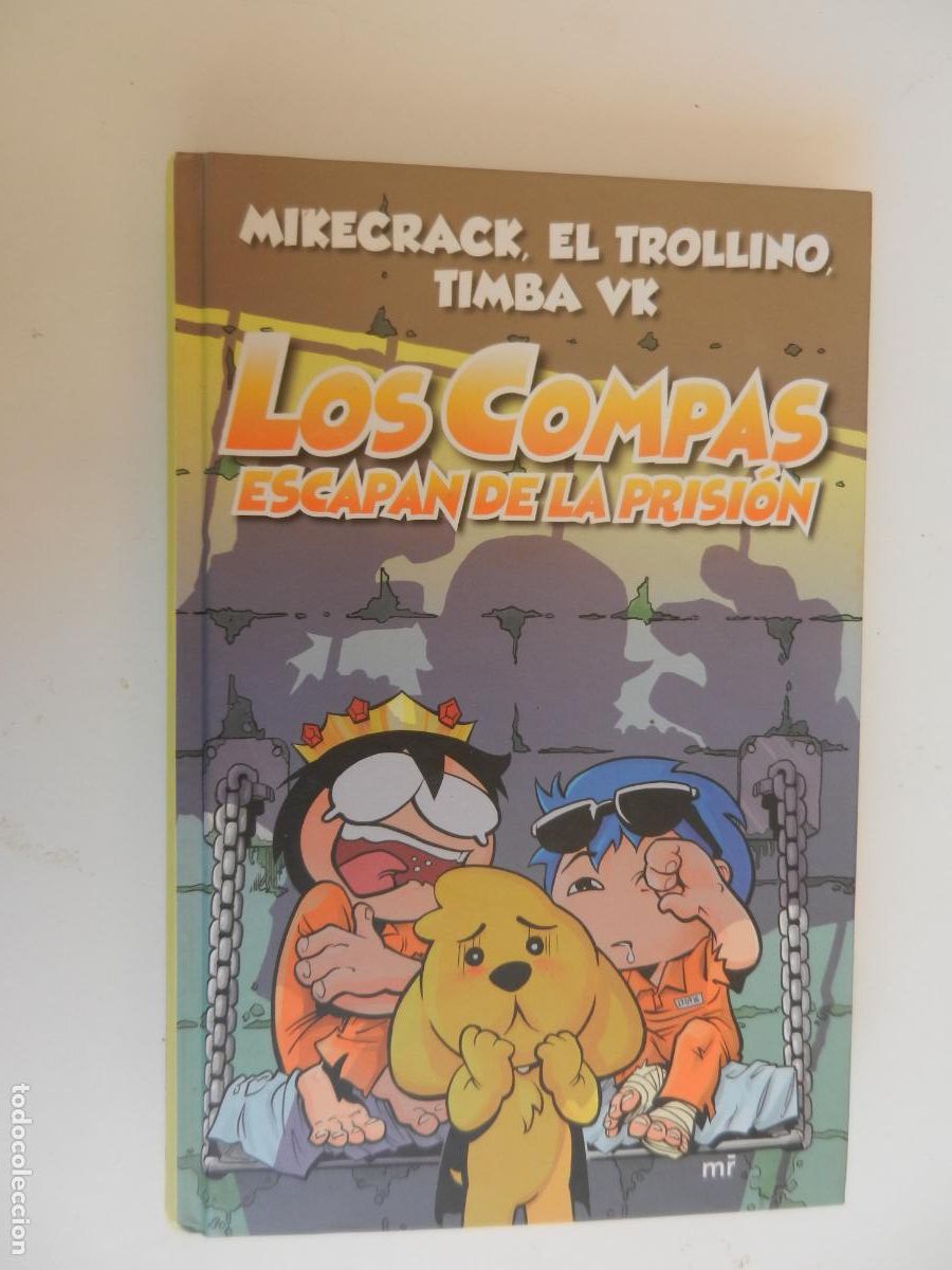 Libros de segunda mano: LOS COMPAS ESCAPAN DE LA PRISI&Oacute;N - MIKECRACK, EL TROLLINO, TIMBA VK - MART&Iacute;NEZ ROCA 2020.