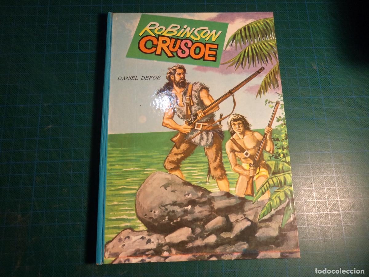 Libros de segunda mano: Coleccion Amable. N&ordm; 18. Robinson Crusoe. Editorial Vasco Americana.