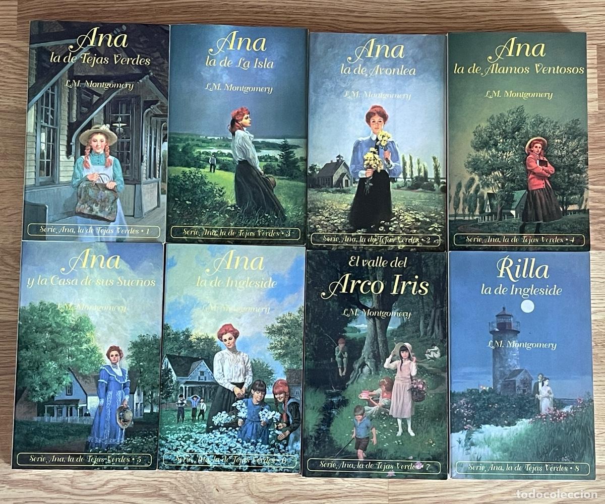 Libros de segunda mano: Ana la de Tejas Verdes &ndash; 8 vol&uacute;menes, completo/ L. M. Montgomery * EMEC&Eacute; *