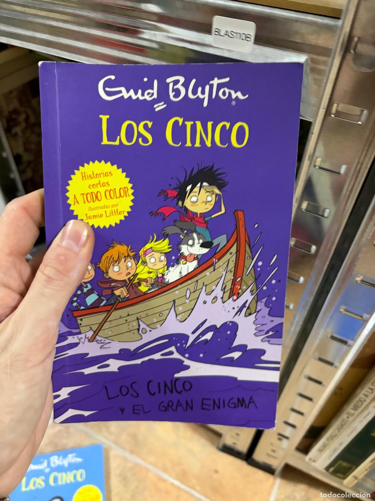 Libros de segunda mano: BLAS110B Los Cinco y el gran enigma Enid Blyton