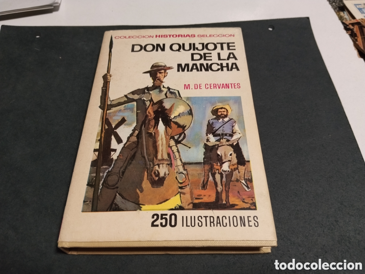 Libros de segunda mano: Libro colecci&oacute;n HISTORIAS selecci&oacute;n Don Quijote de la Mancha 1 edici&oacute;n 1966