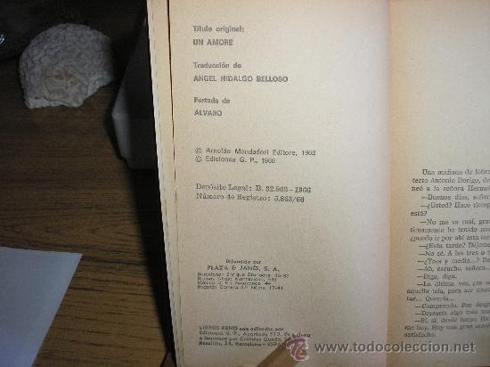 Libros de segunda mano: UN AMOR (DINO BUZZATI) - Foto 2