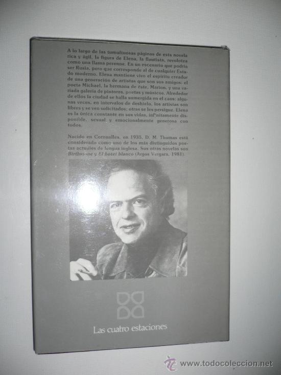 Libros de segunda mano: LIBRO- LA FLAUTISTA D.M. THOMAS - Foto 2