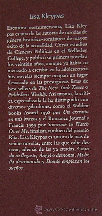 Libros de segunda mano: DONDE EMPIEZAN LOS SUE&Ntilde;OS - LISA KLEYPAS - Foto 3