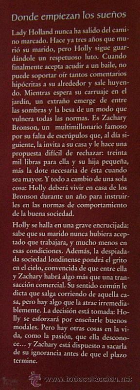 Libros de segunda mano: DONDE EMPIEZAN LOS SUE&Ntilde;OS - LISA KLEYPAS - Foto 2