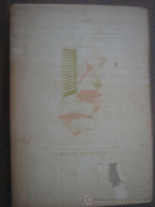 Libros de segunda mano: VICTORIA. HAMSUN, Knut. 1941 - Foto 1