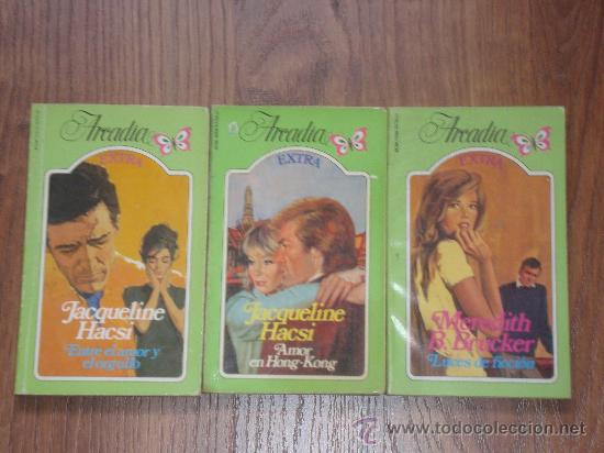 lote novelas arcadia extra
