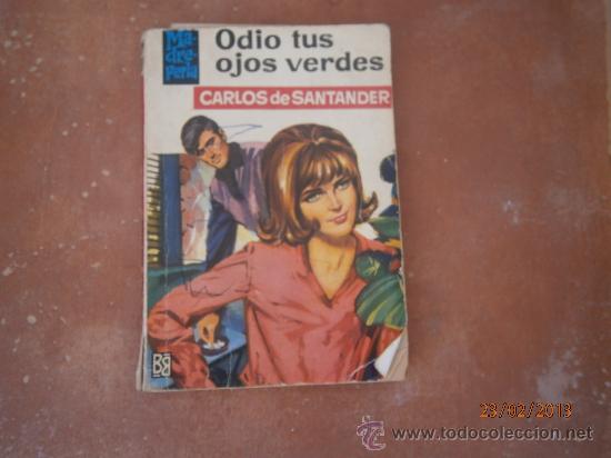 Libros de segunda mano: Libro Odio tus ojos verdes - Foto 1