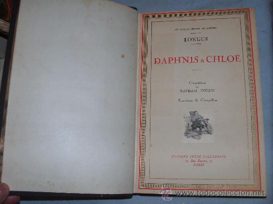 Libros de segunda mano: DAPHNIS & CHLOE - LONGUS - - Foto 1