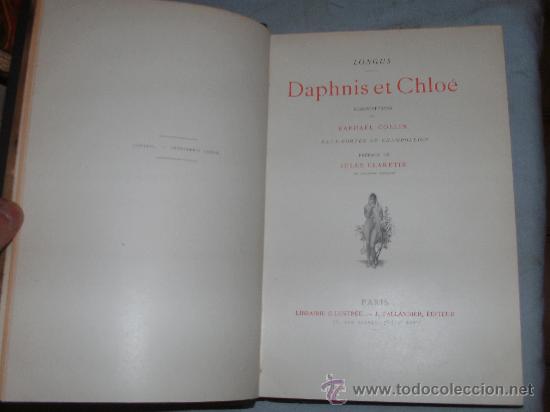 Libros de segunda mano: DAPHNIS & CHLOE - LONGUS - - Foto 2