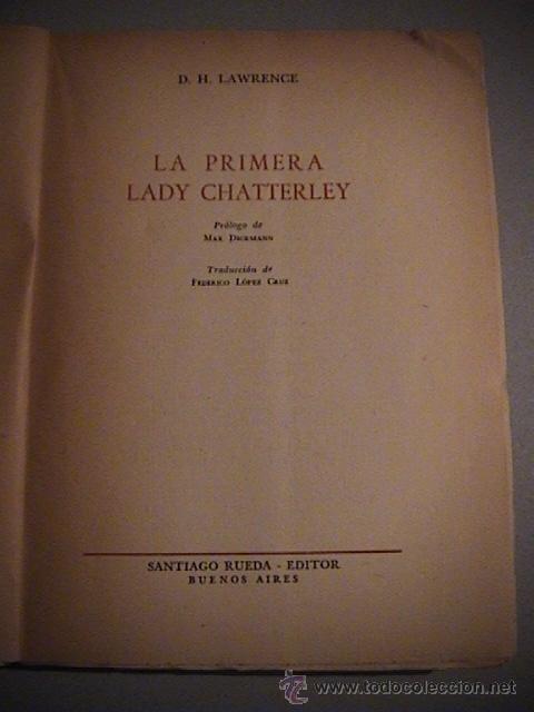 Libros de segunda mano: la primera lady Chatterley - Foto 3