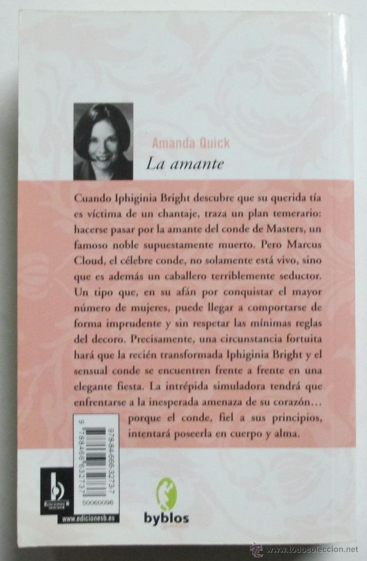Libros de segunda mano: LA AMANTE - AMANDA QUICK - EDICIONES B 2007 - Foto 2