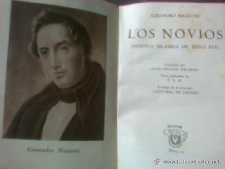 Libros de segunda mano: LOS NOVIOS - Foto 2