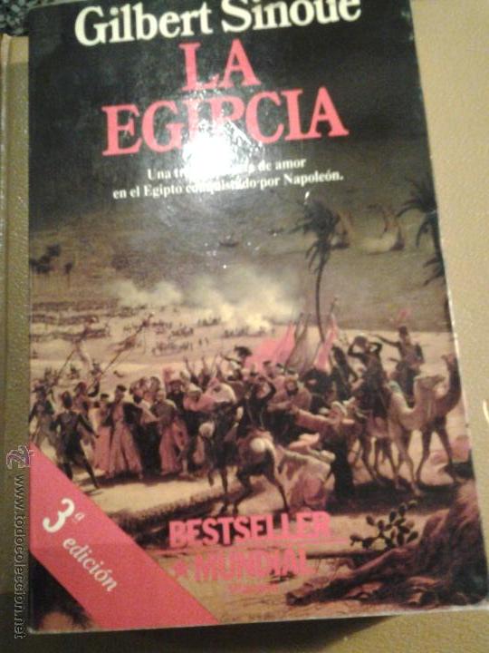 Libros de segunda mano: La Egipcia. Gilbert Sinou&eacute;. - Foto 1